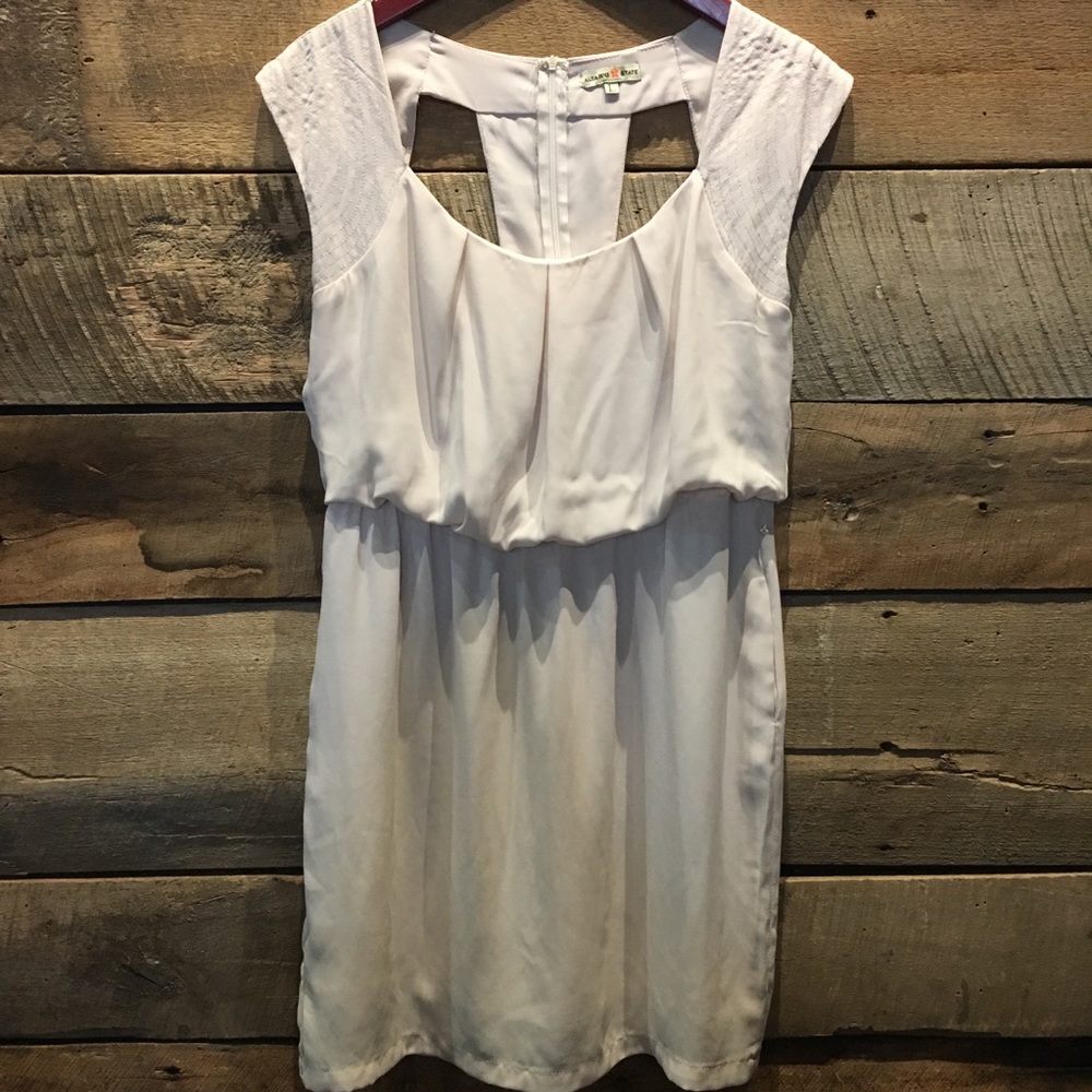 Altar’d state ivory dress size large